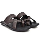 Country Maddox bordo leather slippers for men - comfortable and stylish